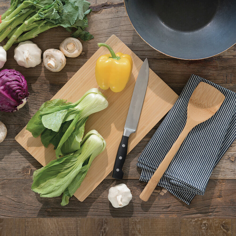 Undercut Bamboo Cutting Boards & Serving Boards