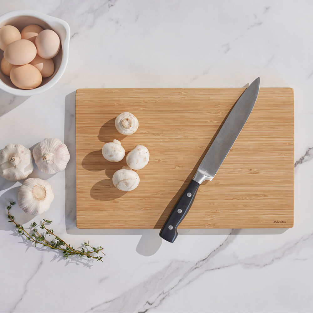 Undercut Bamboo Cutting Boards & Serving Boards