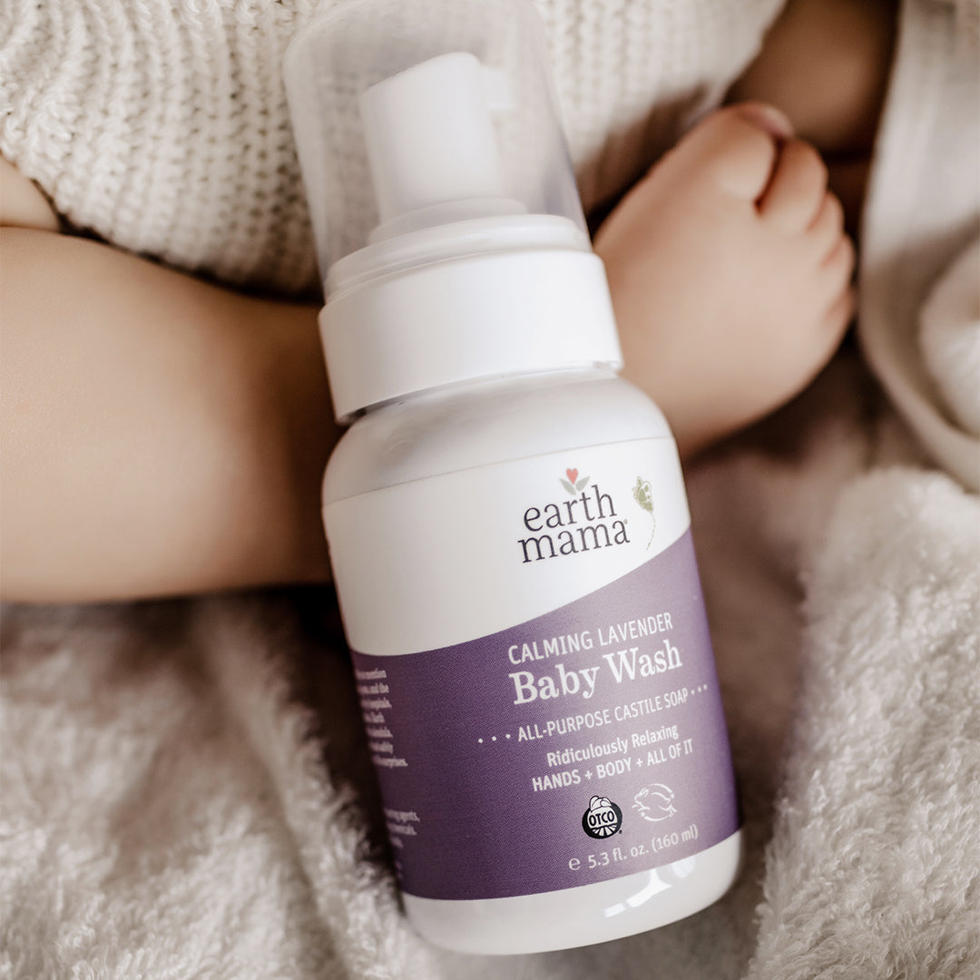 Earth mama calming fashion lavender baby lotion