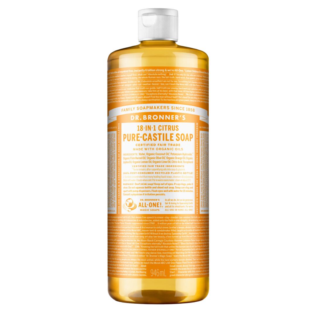 Organic Pure-Castile Liquid Soap