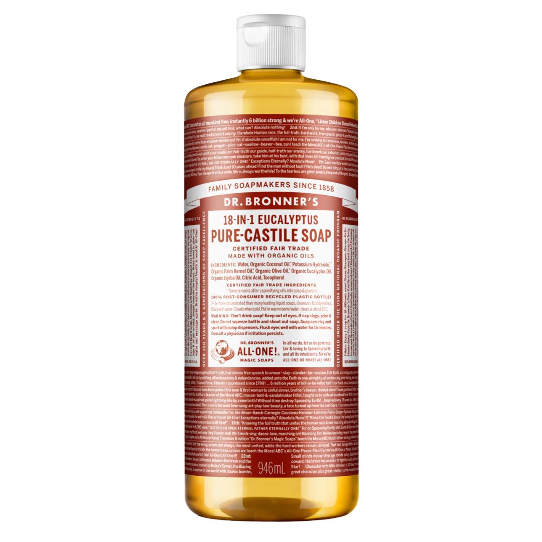 Organic Pure-Castile Liquid Soap