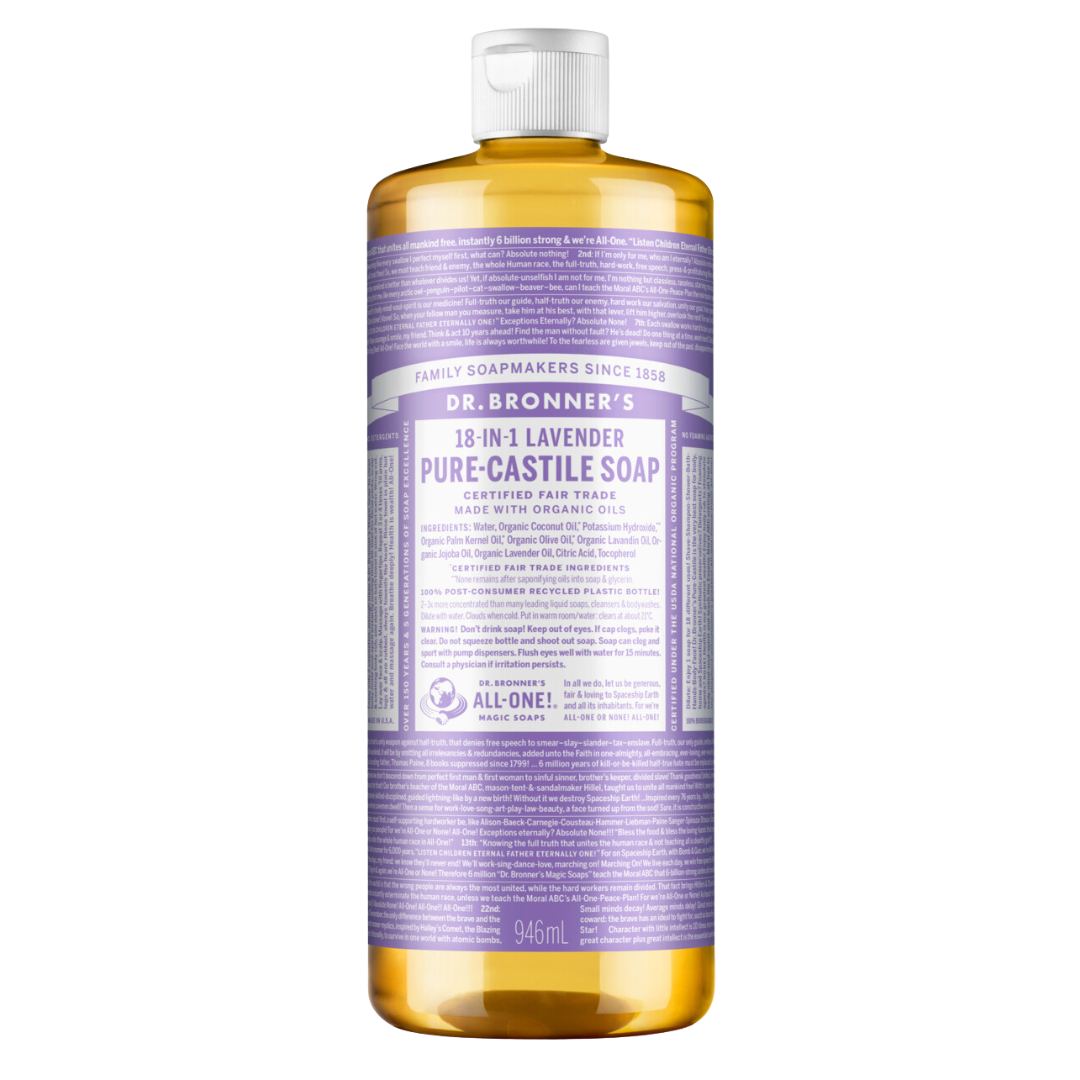 Organic Pure-Castile Liquid Soap
