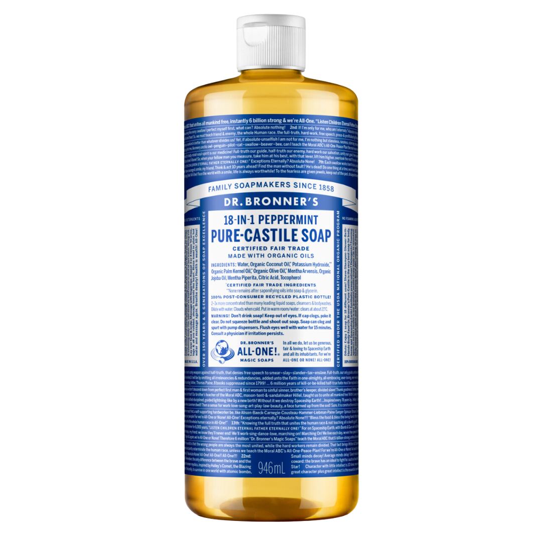 Organic Pure-Castile Liquid Soap