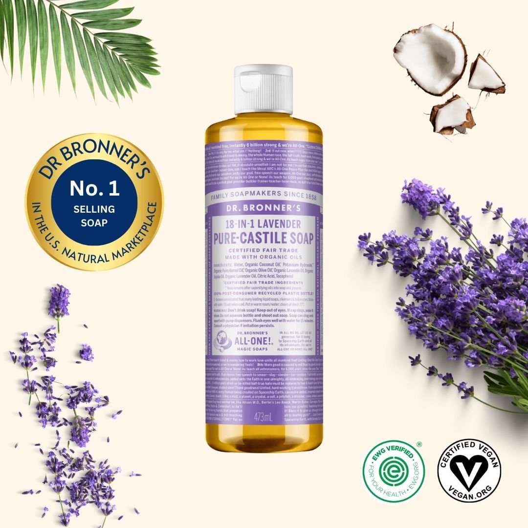 Dr Bronner's Castile Soap in Lavender