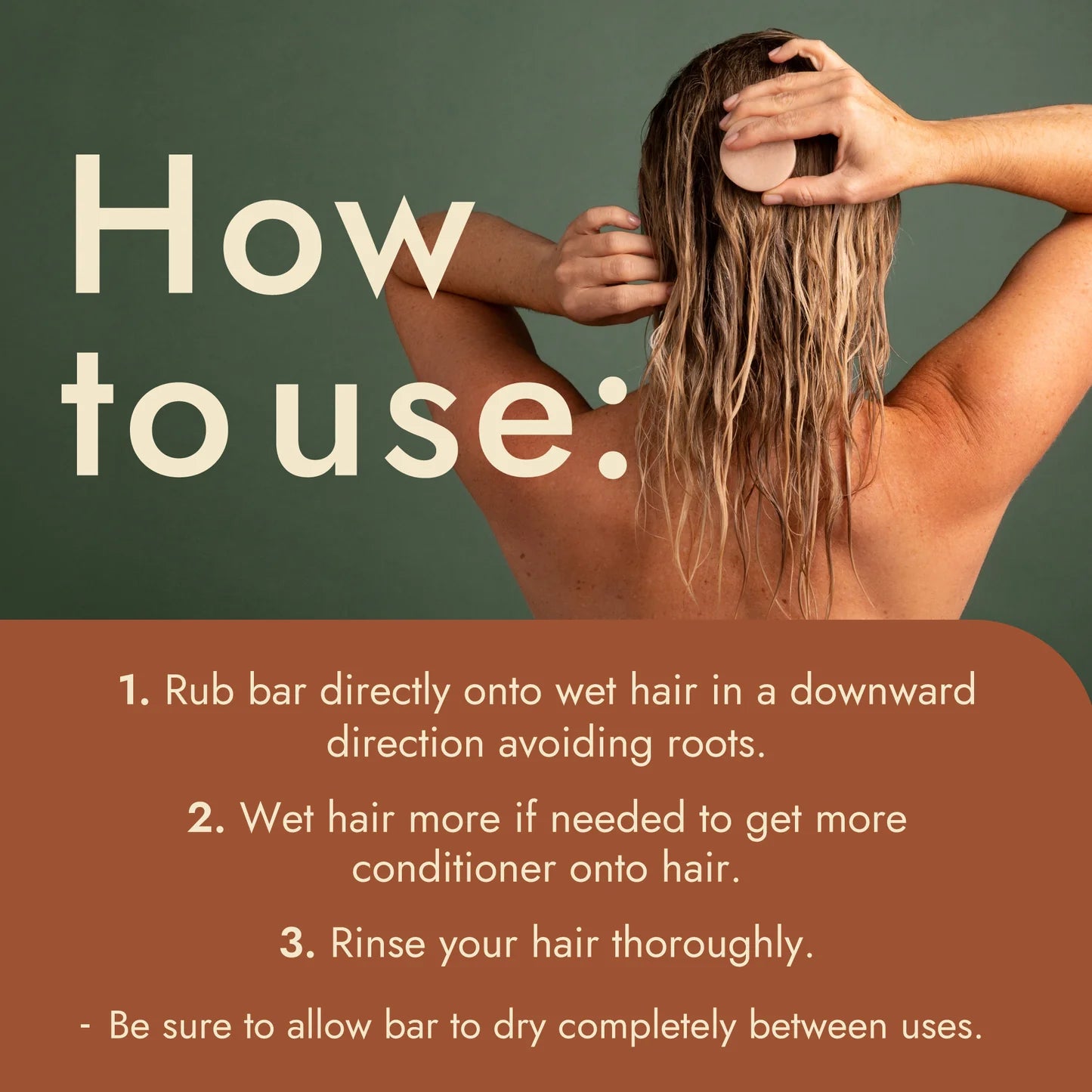 Dry / Curly Hair Conditioner Bar