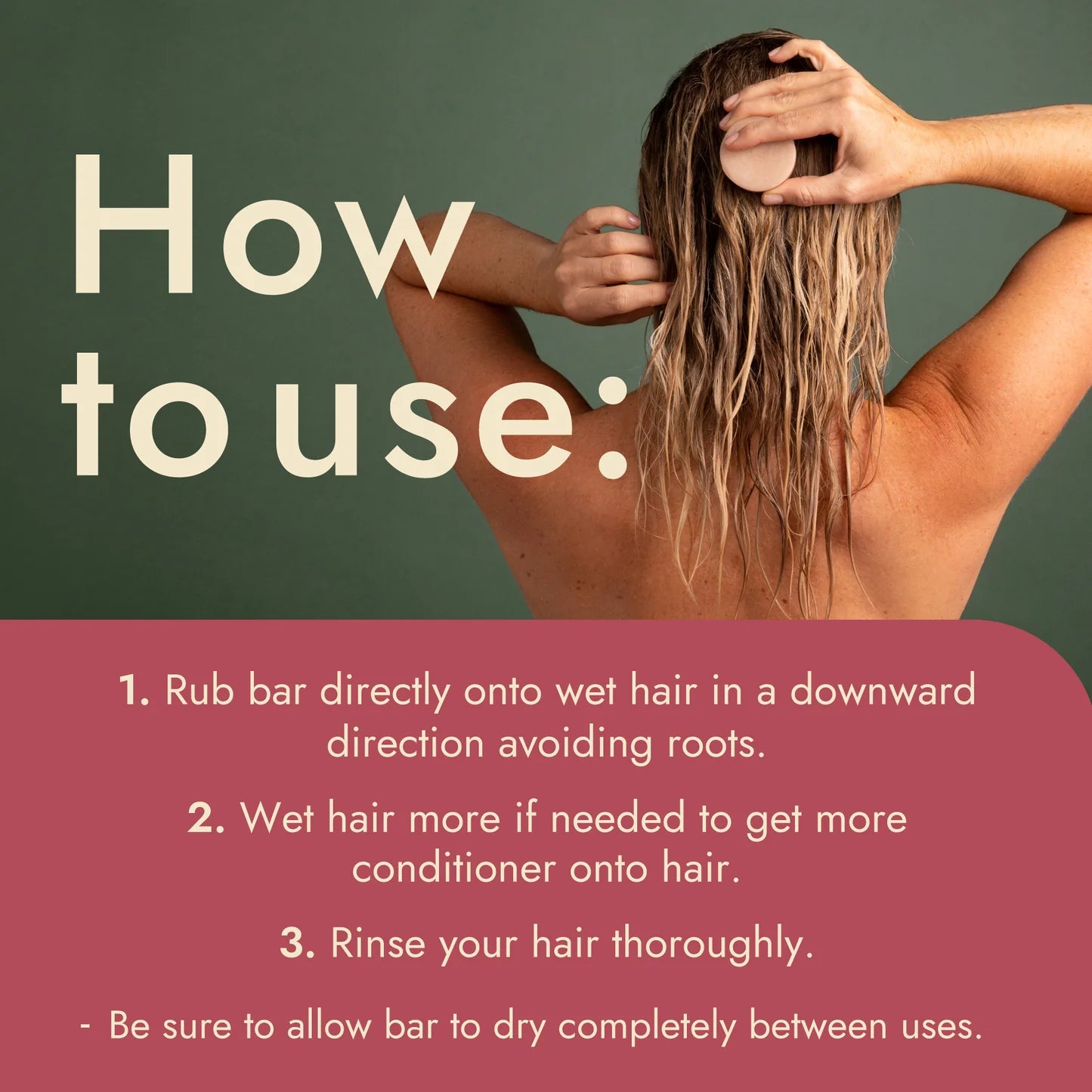 Oily / Fine Hair Conditioner Bar