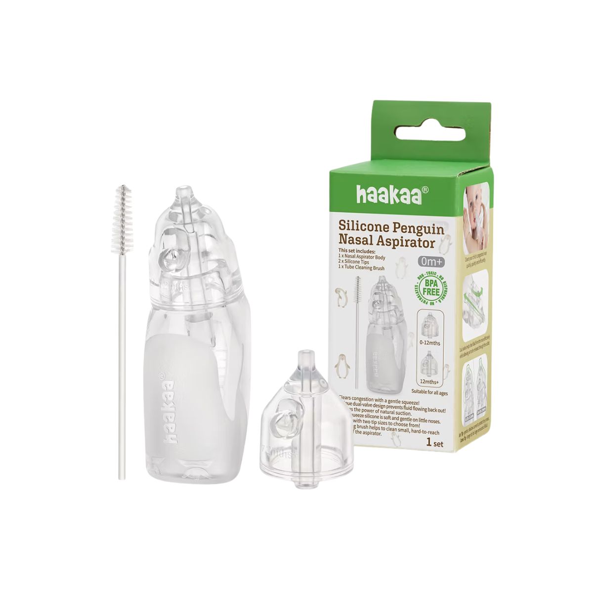 Silicone Penguin Nasal Aspirator