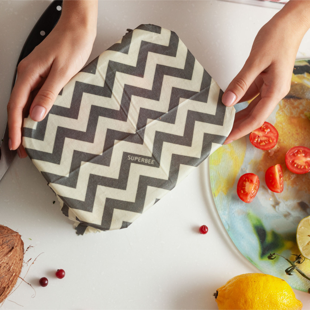 Beeswax Wraps “Beeginner” Set of 3 Sizes