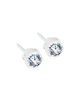 Bezel Earring 4 mm