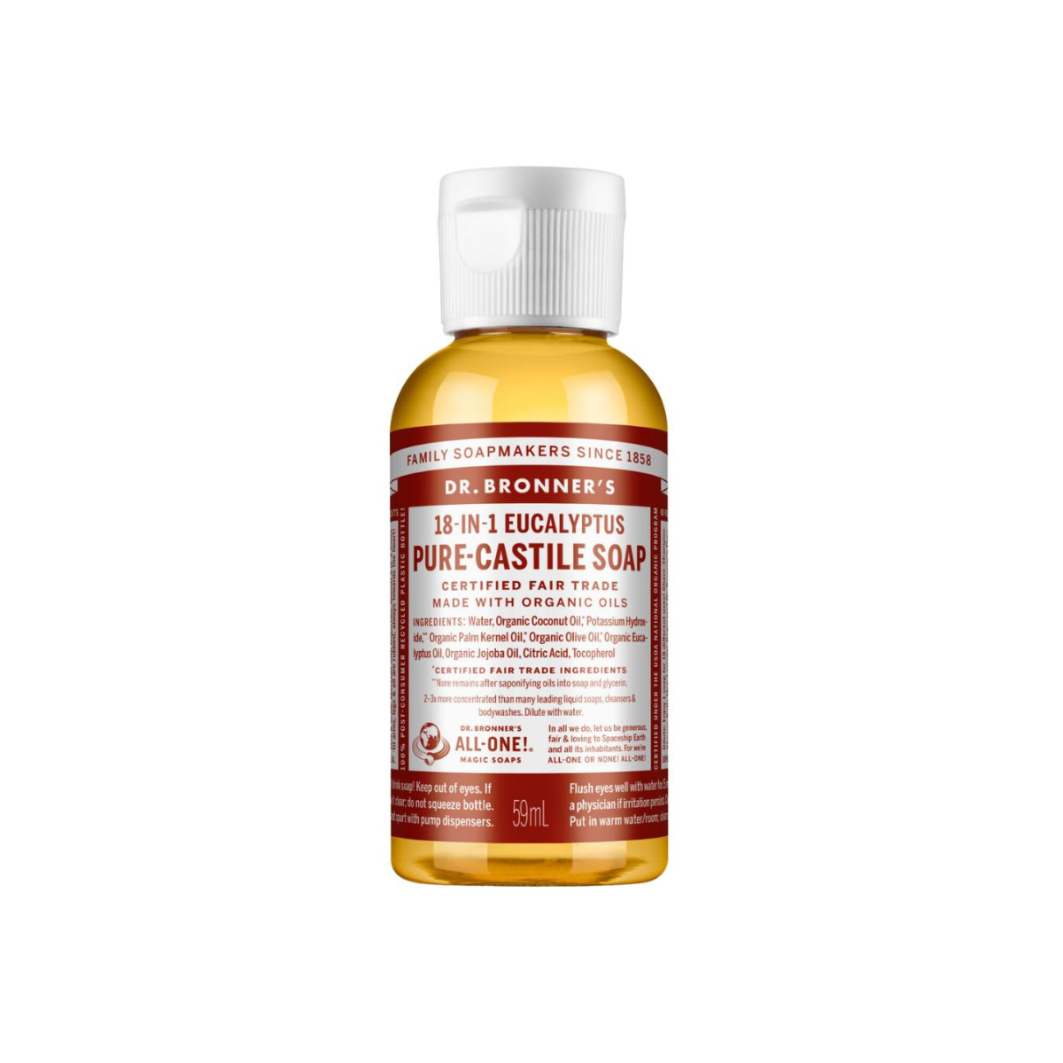 Organic Pure-Castile Liquid Soap
