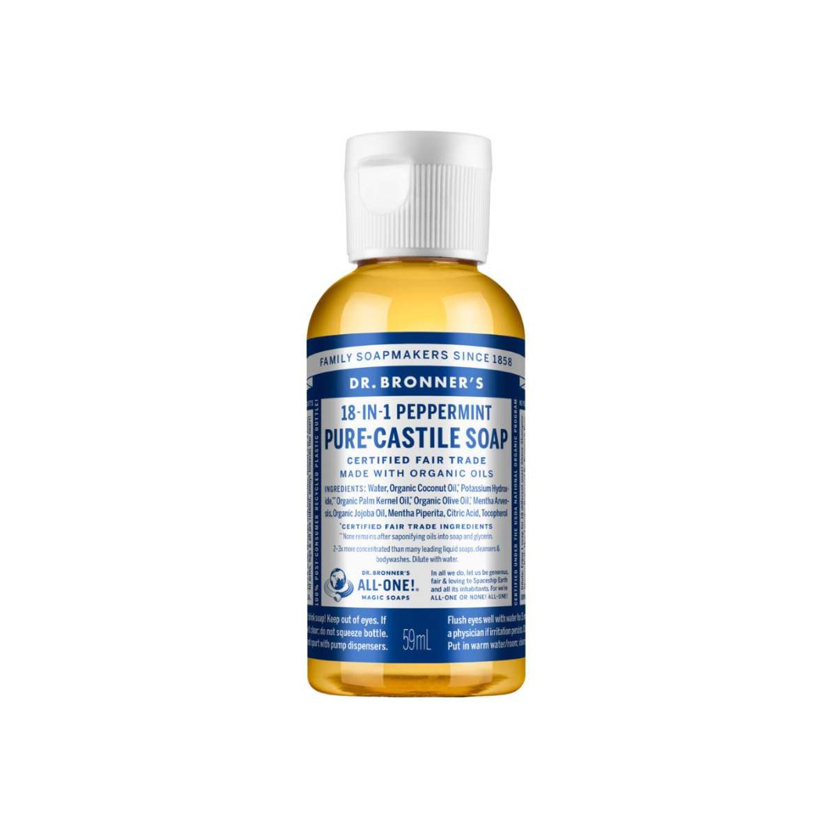 Organic Pure-Castile Liquid Soap