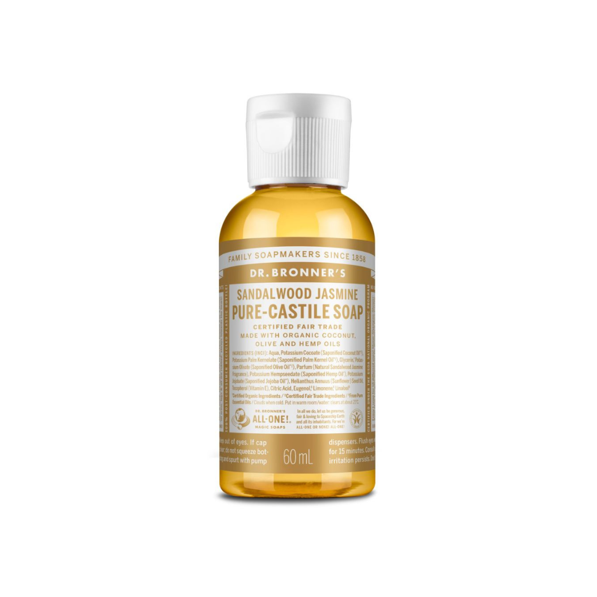 Organic Pure-Castile Liquid Soap