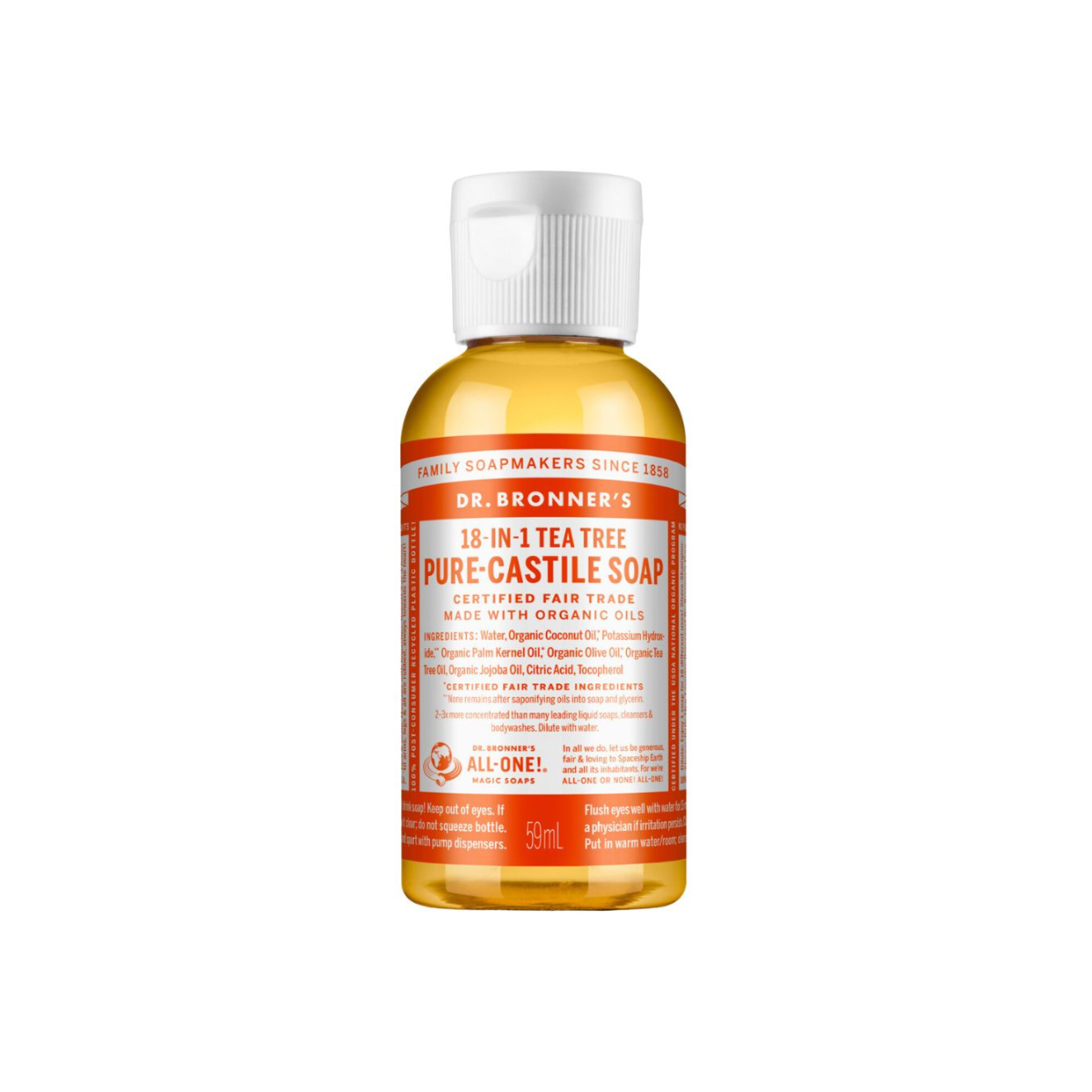 Organic Pure-Castile Liquid Soap