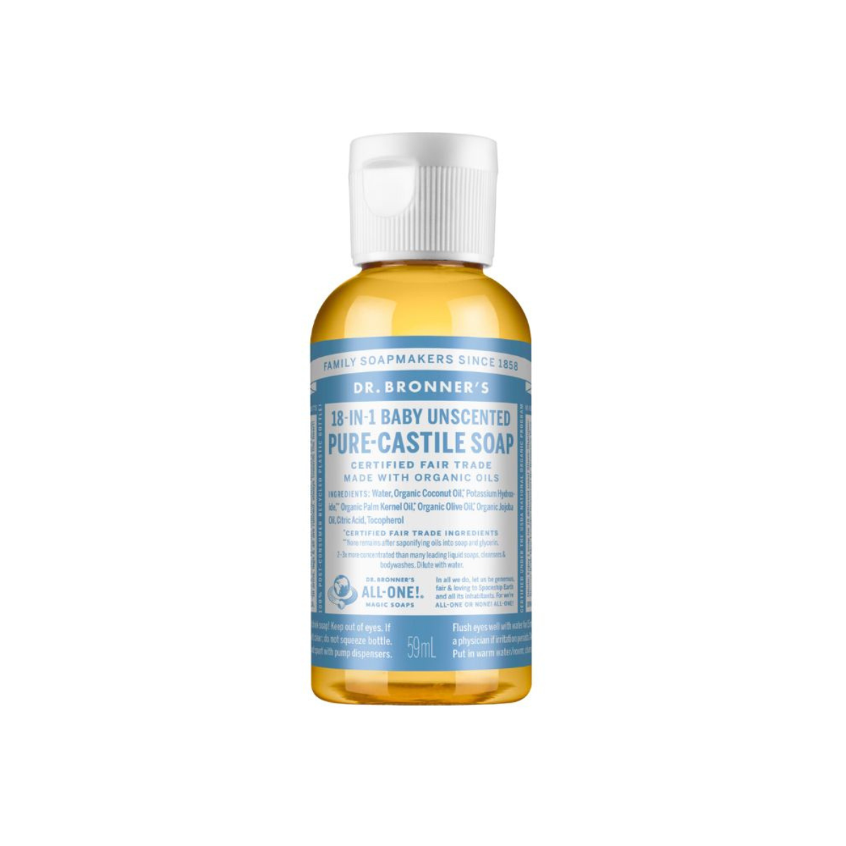 Organic Pure-Castile Liquid Soap