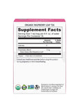 Earth Mama Organics - Organic Raspberry Leaf Tea Supplement Facts