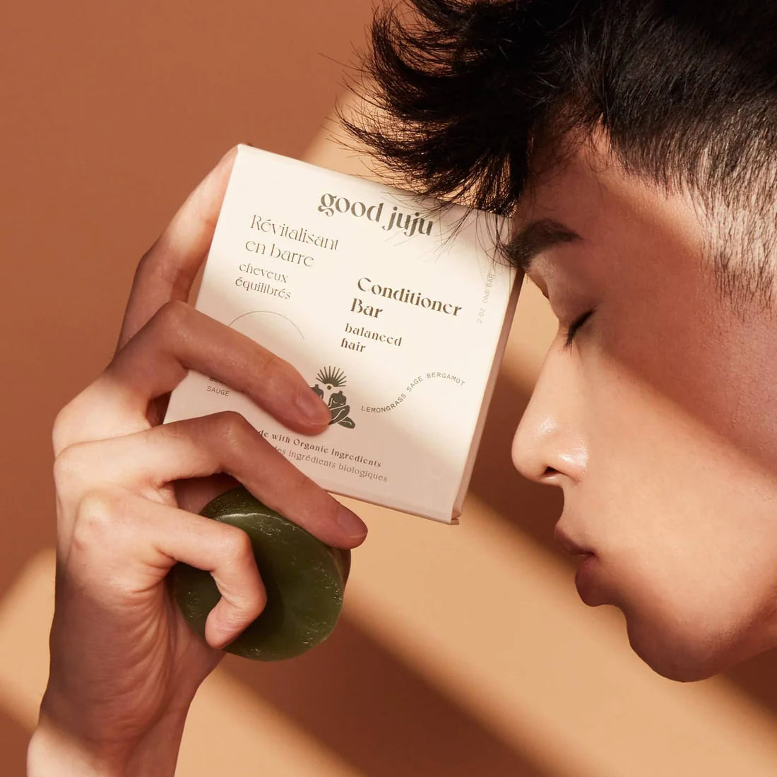 Good Juju Normal Balanced Hair Conditioner Bar Model