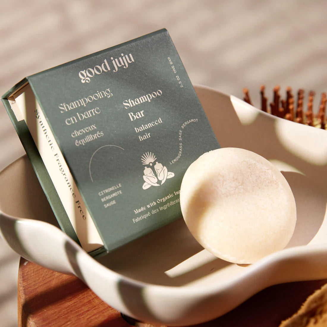 Good Juju Normal / Balanced Hair Shampoo Bar Lifestyle