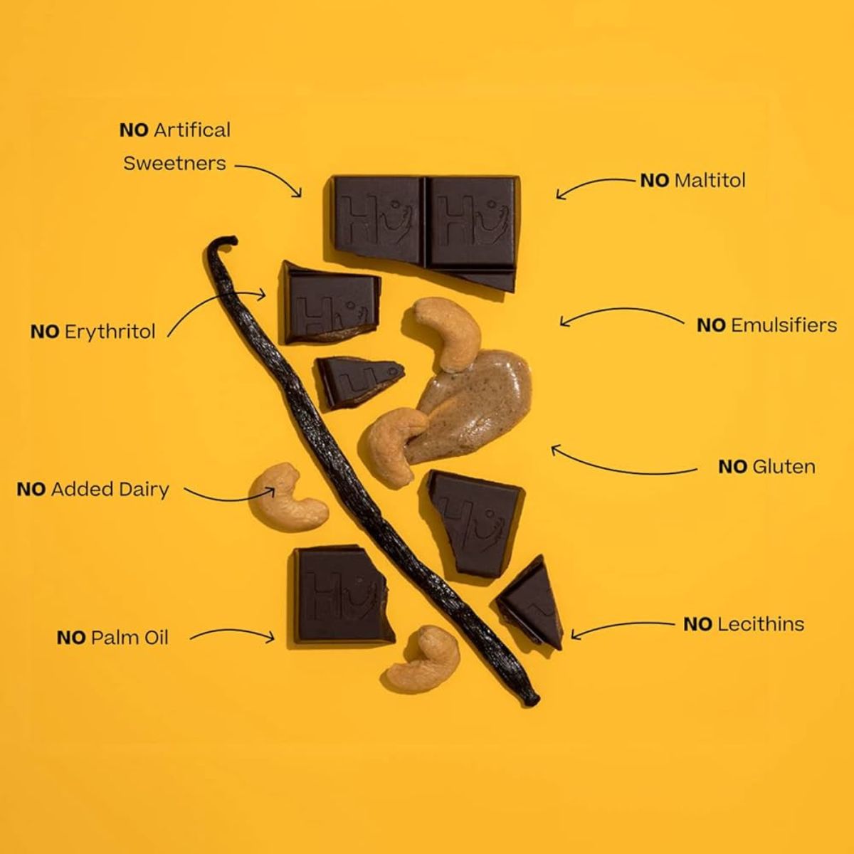 Organic Dark Chocolate Bar - Cashew Butter + Pure Vanilla Bean