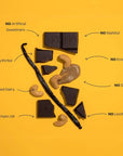 Organic Dark Chocolate Bar - Cashew Butter + Pure Vanilla Bean