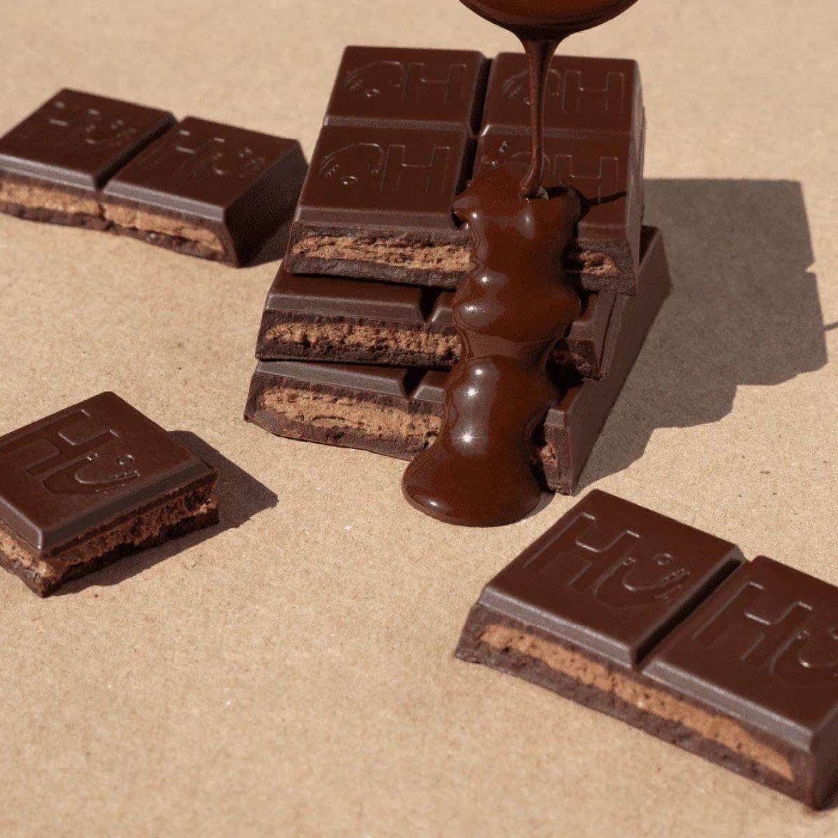 Organic Dark Chocolate Bar - Hazelnut Butter
