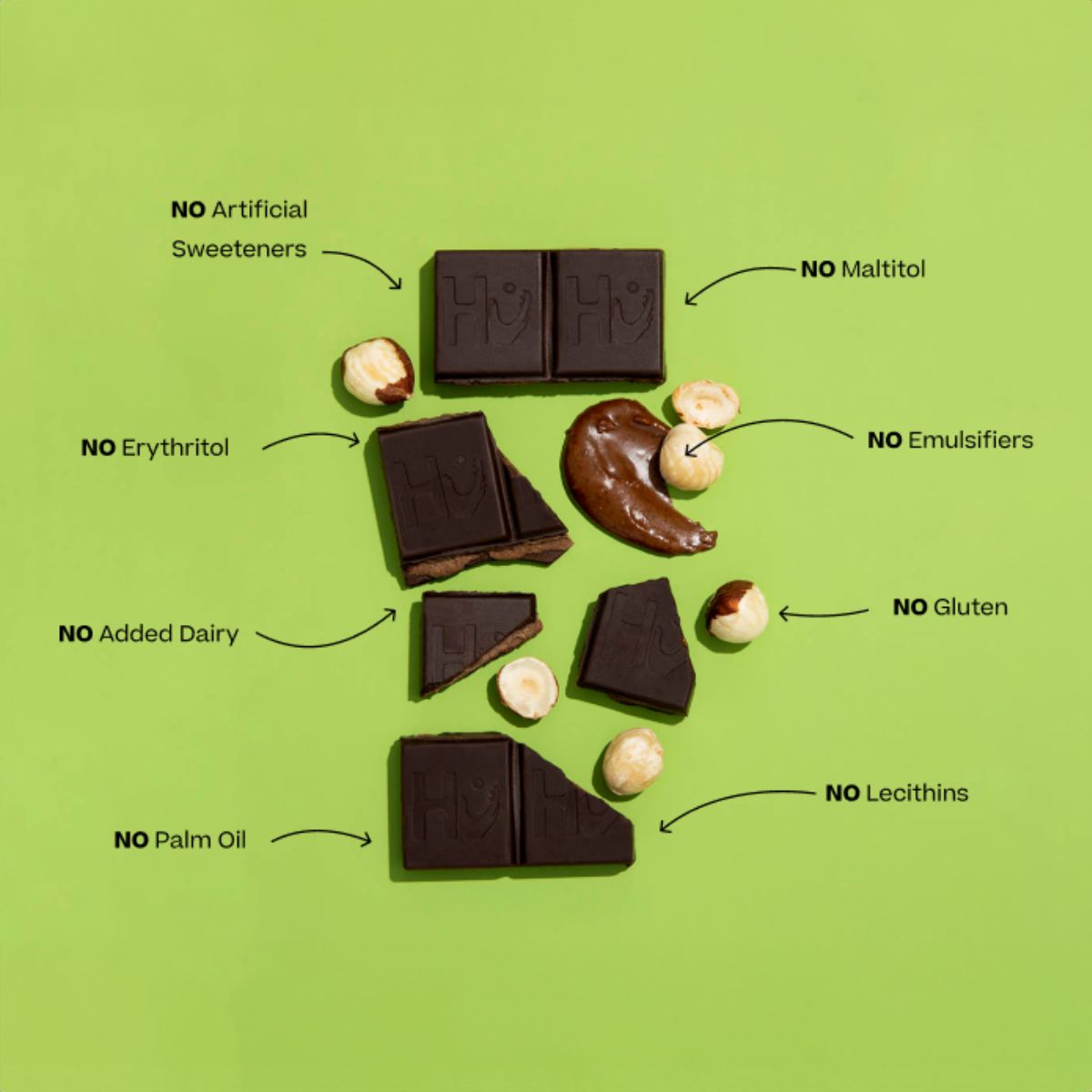 Organic Dark Chocolate Bar - Hazelnut Butter
