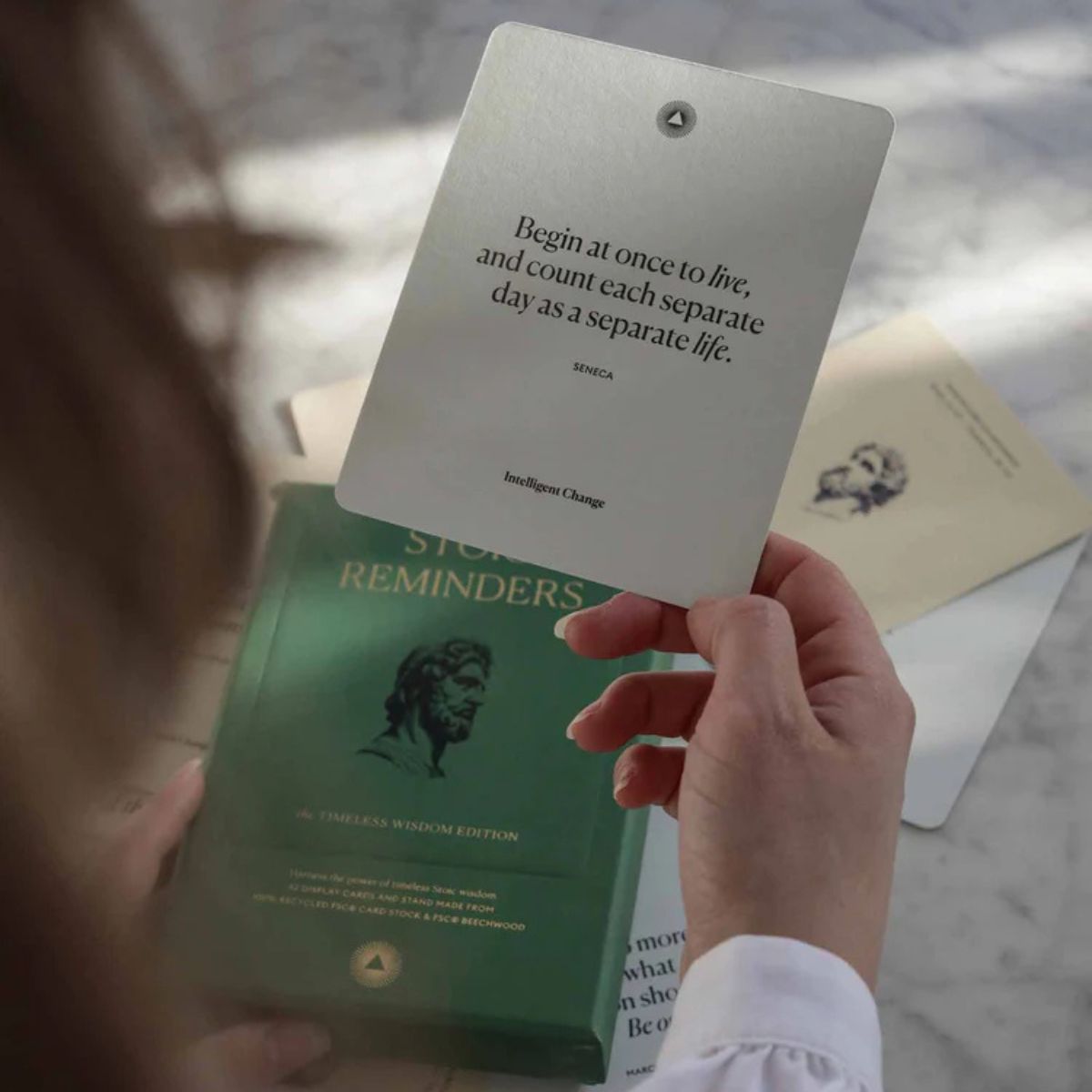 Stoic Reminders Quote Cards