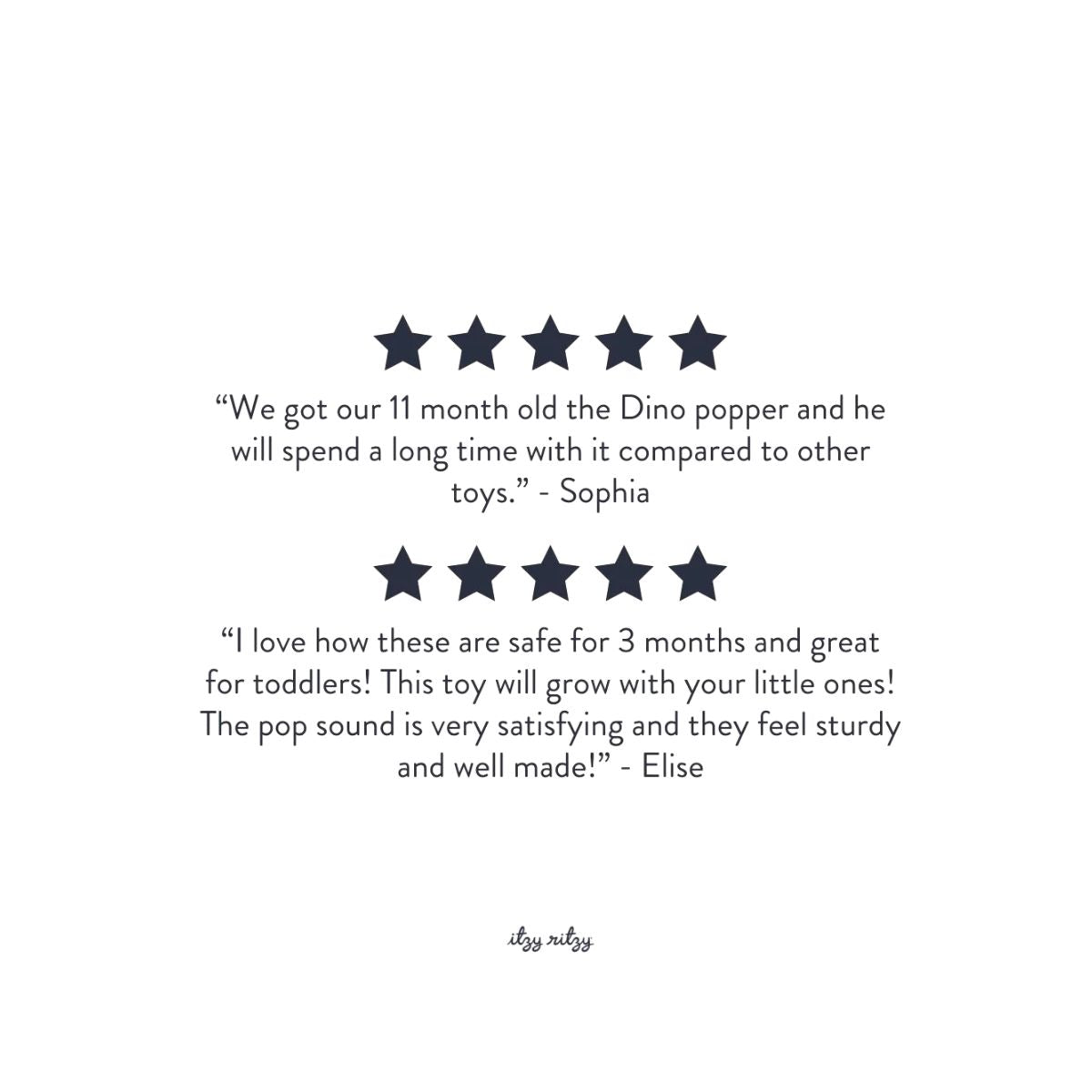 Itzy Pop™ Sensory Popper Toy