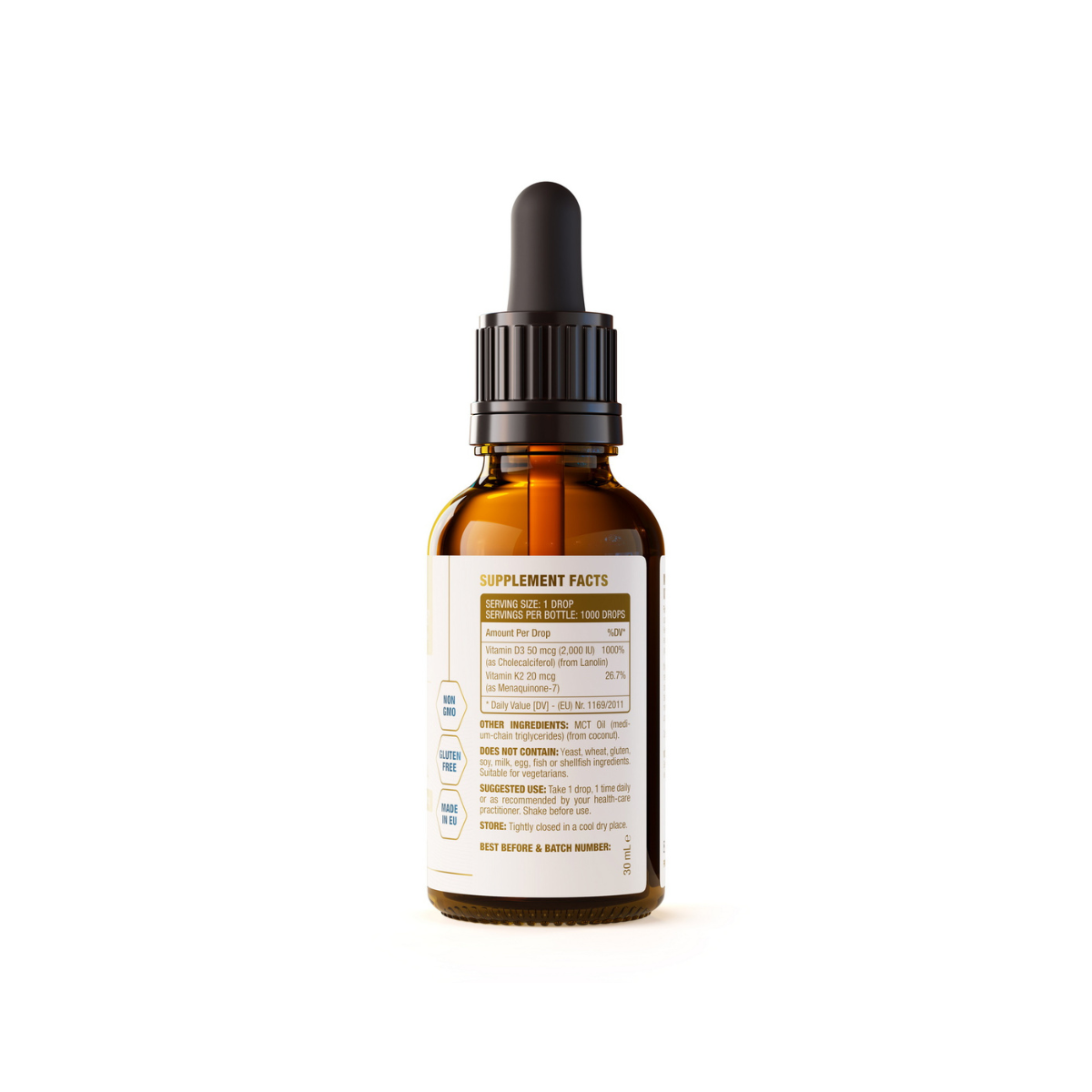 Vitamin D3 & K2 Liquid Drops