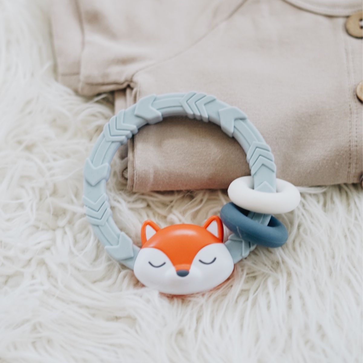 Ritzy Rattle® with Teething Rings