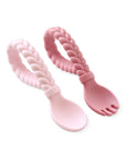 Sweetie Spoons™ - Silicone Baby Fork + Spoon Set