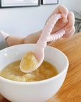 Sweetie Spoons™ - Silicone Baby Fork + Spoon Set