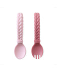 Sweetie Spoons™ - Silicone Baby Fork + Spoon Set