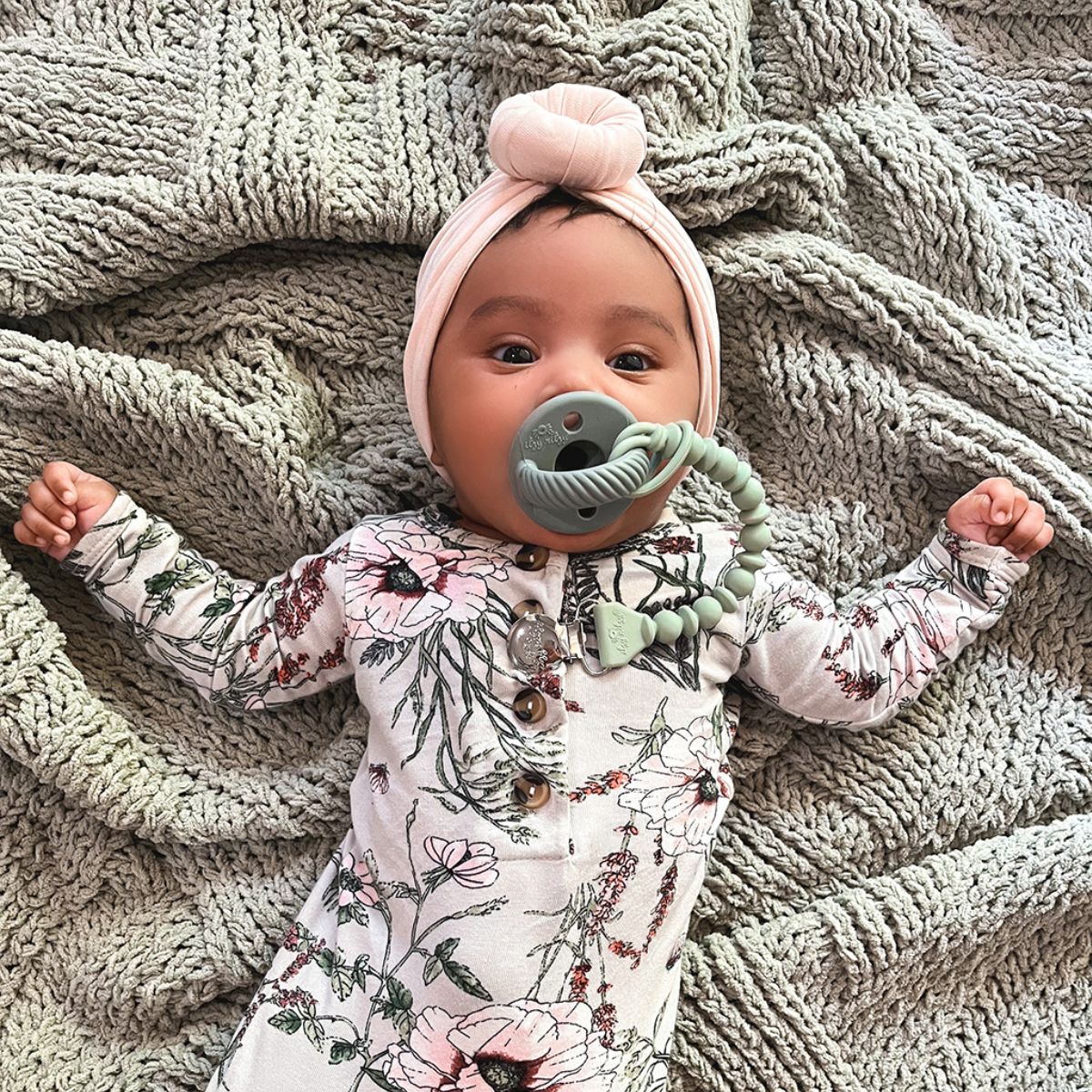 Sweetie Strap™ - Beaded Pacifier Clip