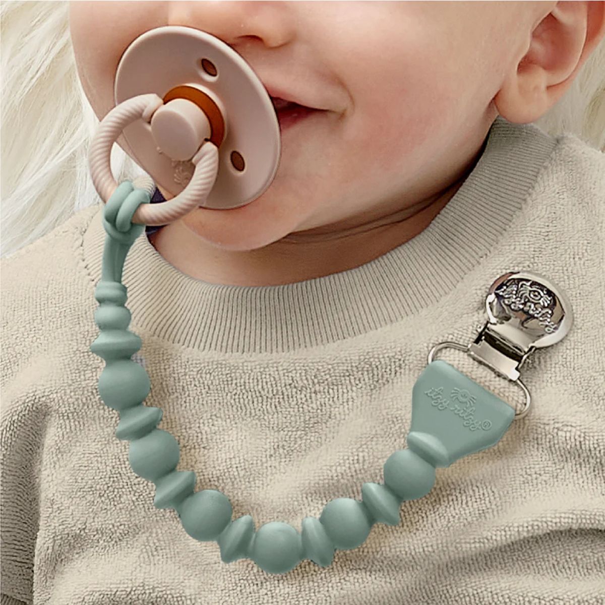 Sweetie Strap™ - Beaded Pacifier Clip