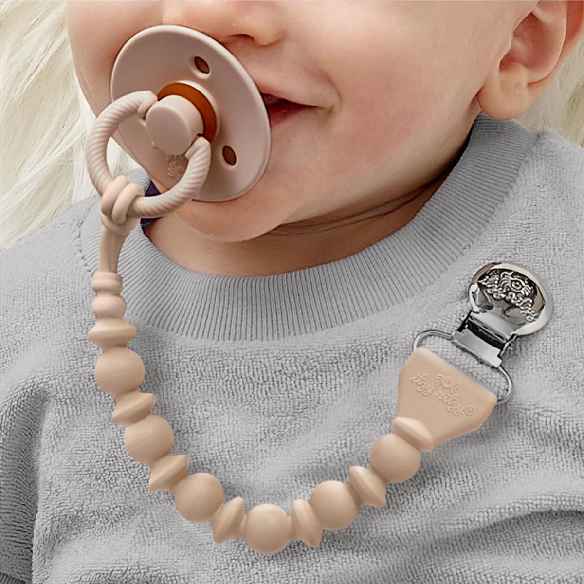 Sweetie Strap™ - Beaded Pacifier Clip