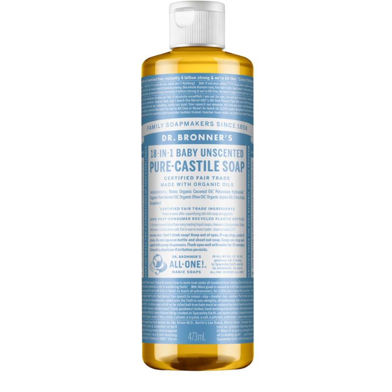 Organic Pure-Castile Liquid Soap
