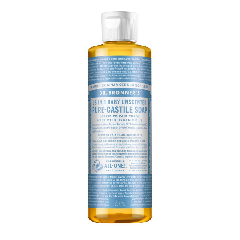 Organic Pure-Castile Liquid Soap