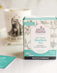 Earth Mama Organic Heartburn Tea Close Up