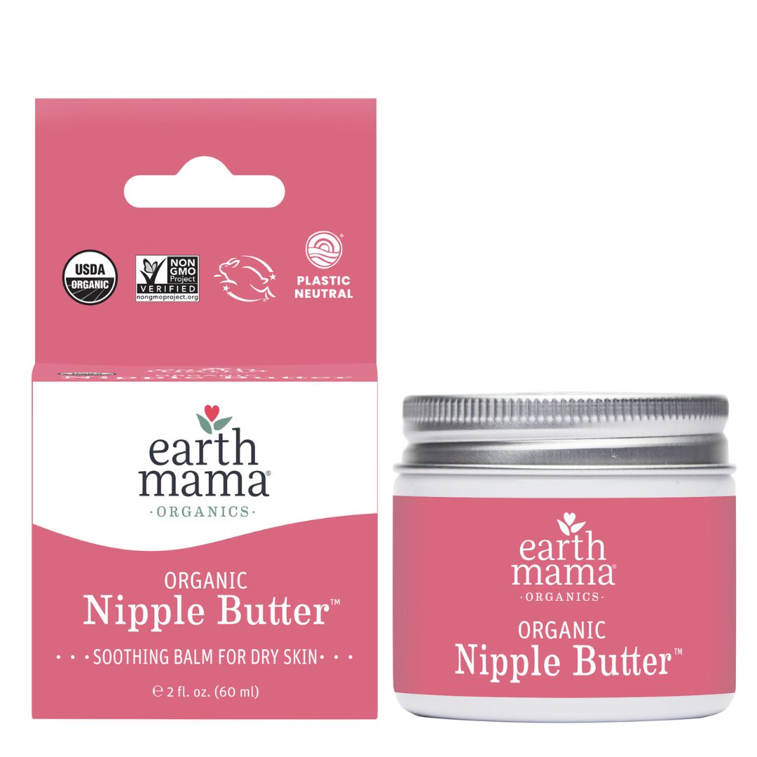 Earth Mama Organic Nipple Butter Close Up