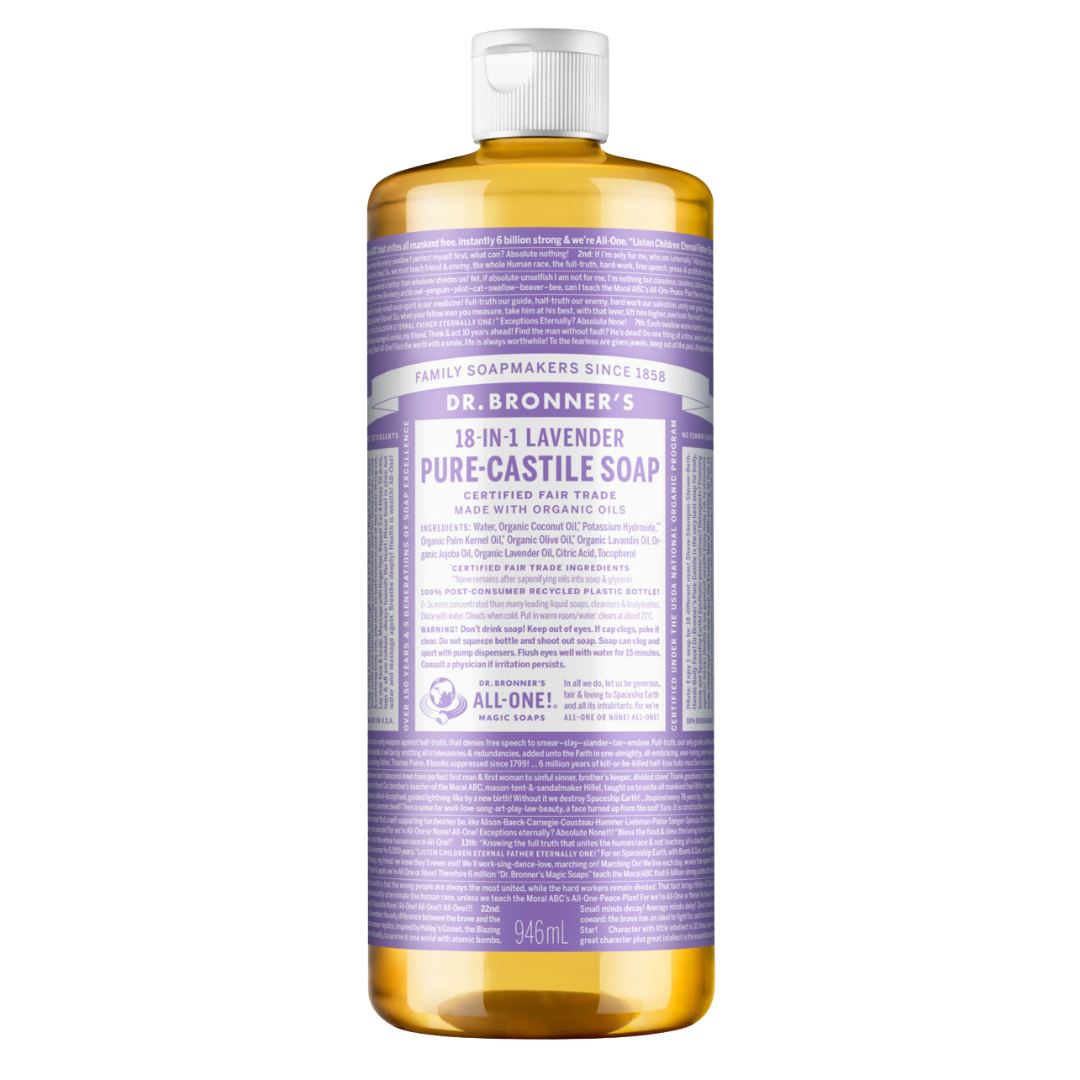 Organic Pure-Castile Liquid Soap