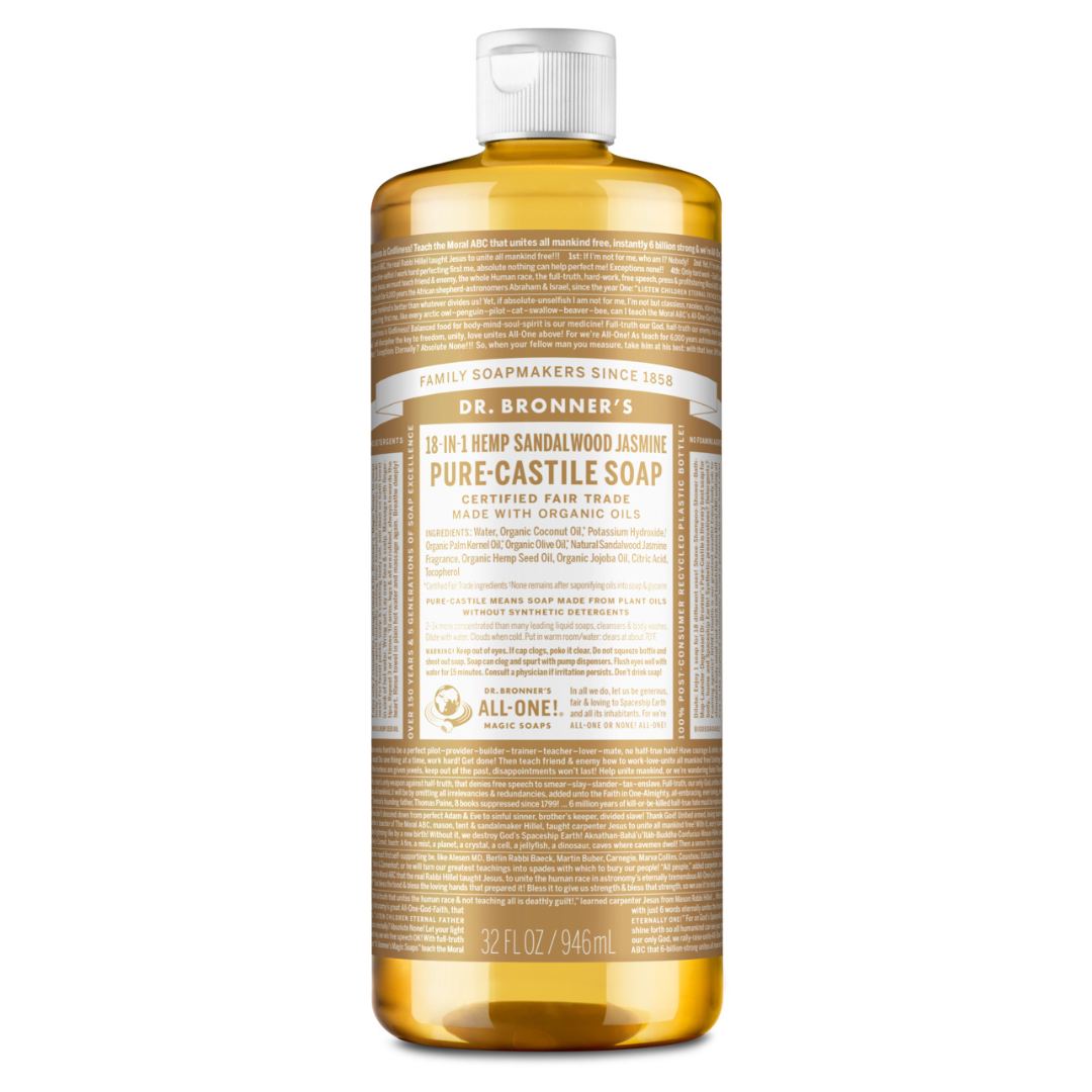 Organic Pure-Castile Liquid Soap