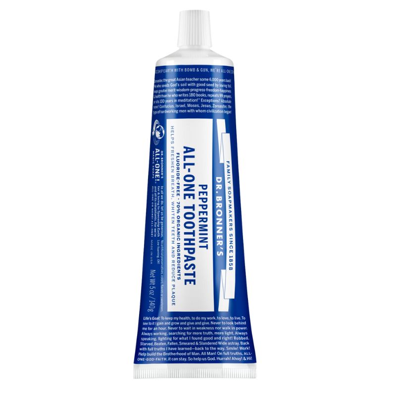 Dr Bronner's All-One Toothpaste - Peppermint