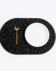 Slash Objects Capsule Mat Speckled Black