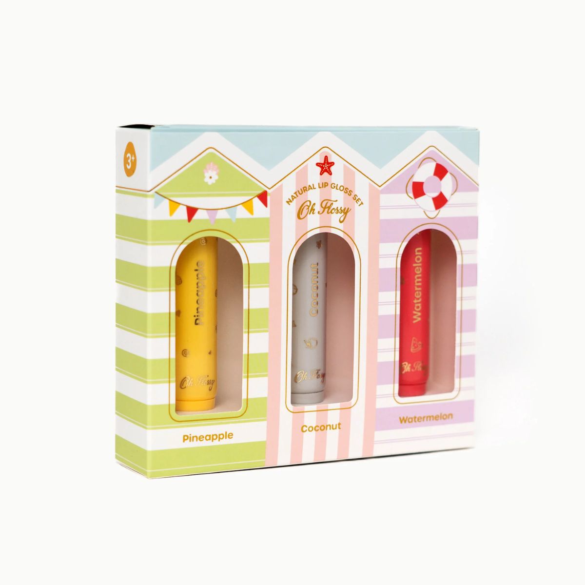 Beach Club Natural Lip Gloss Set