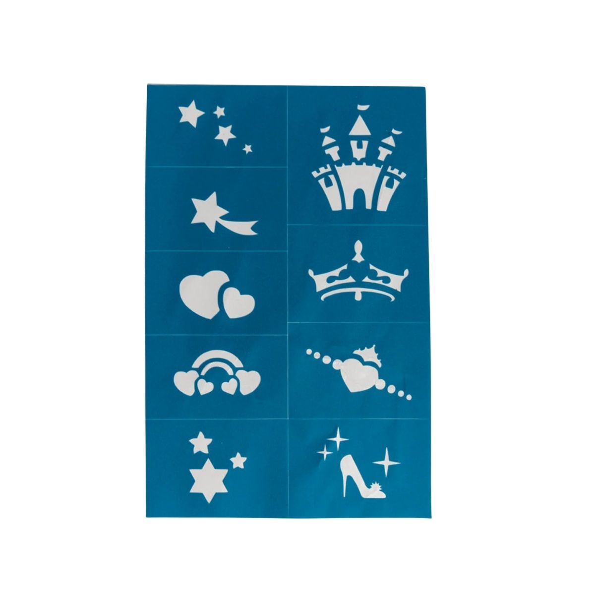 Adhesive Face Paint &amp; Makeup Stencils