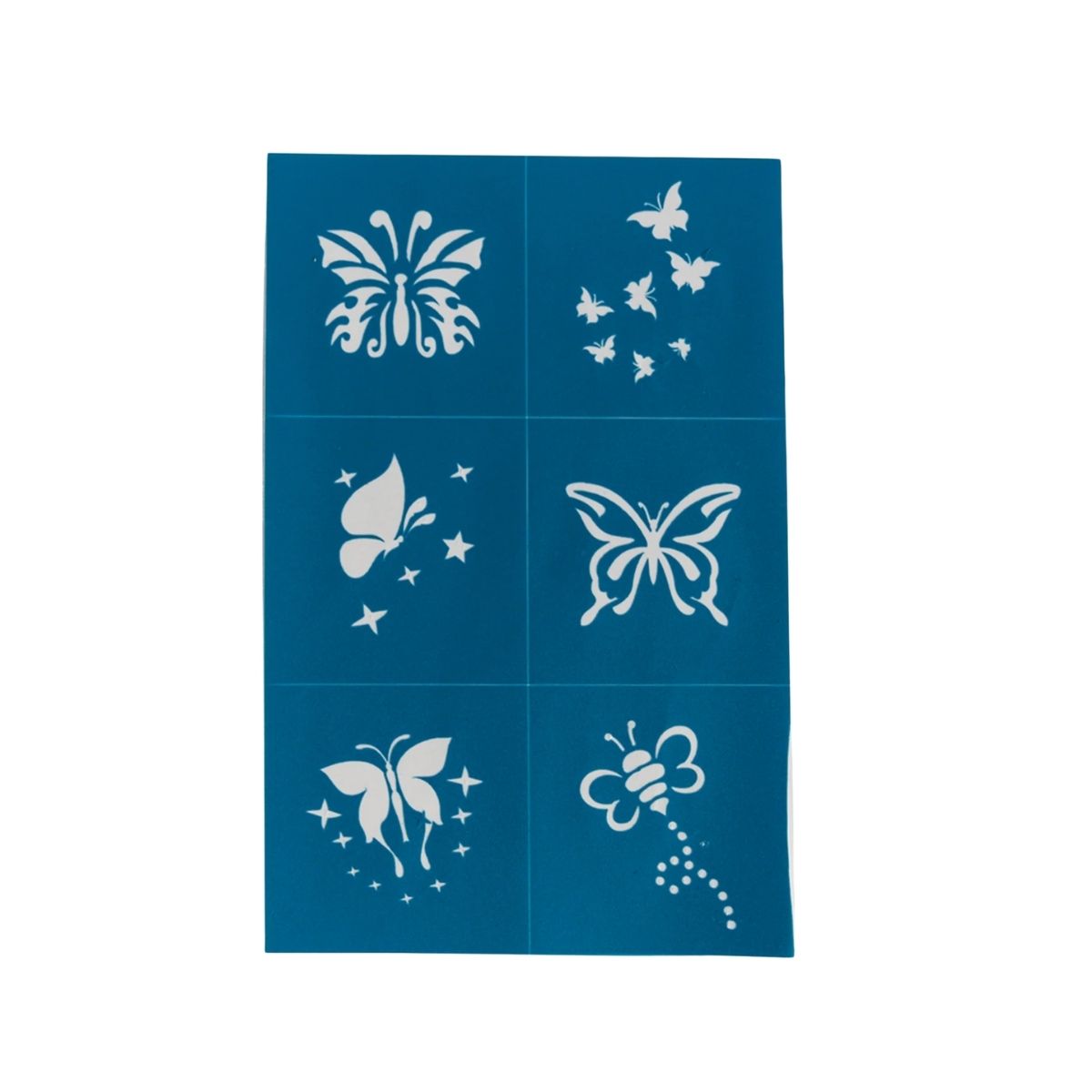 Adhesive Face Paint &amp; Makeup Stencils