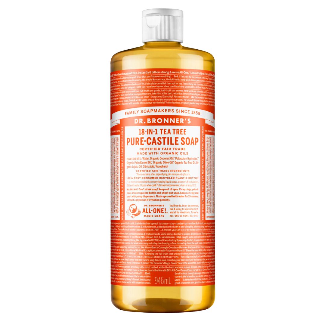 Organic Pure-Castile Liquid Soap