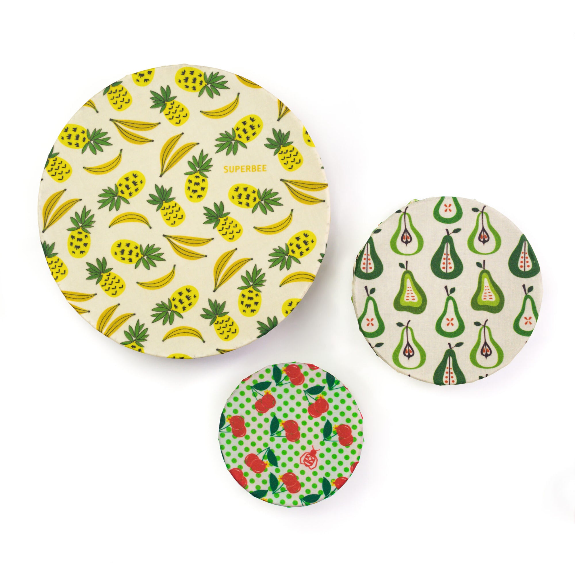 Beeswax Wraps “Beeginner” Set of 3 Sizes