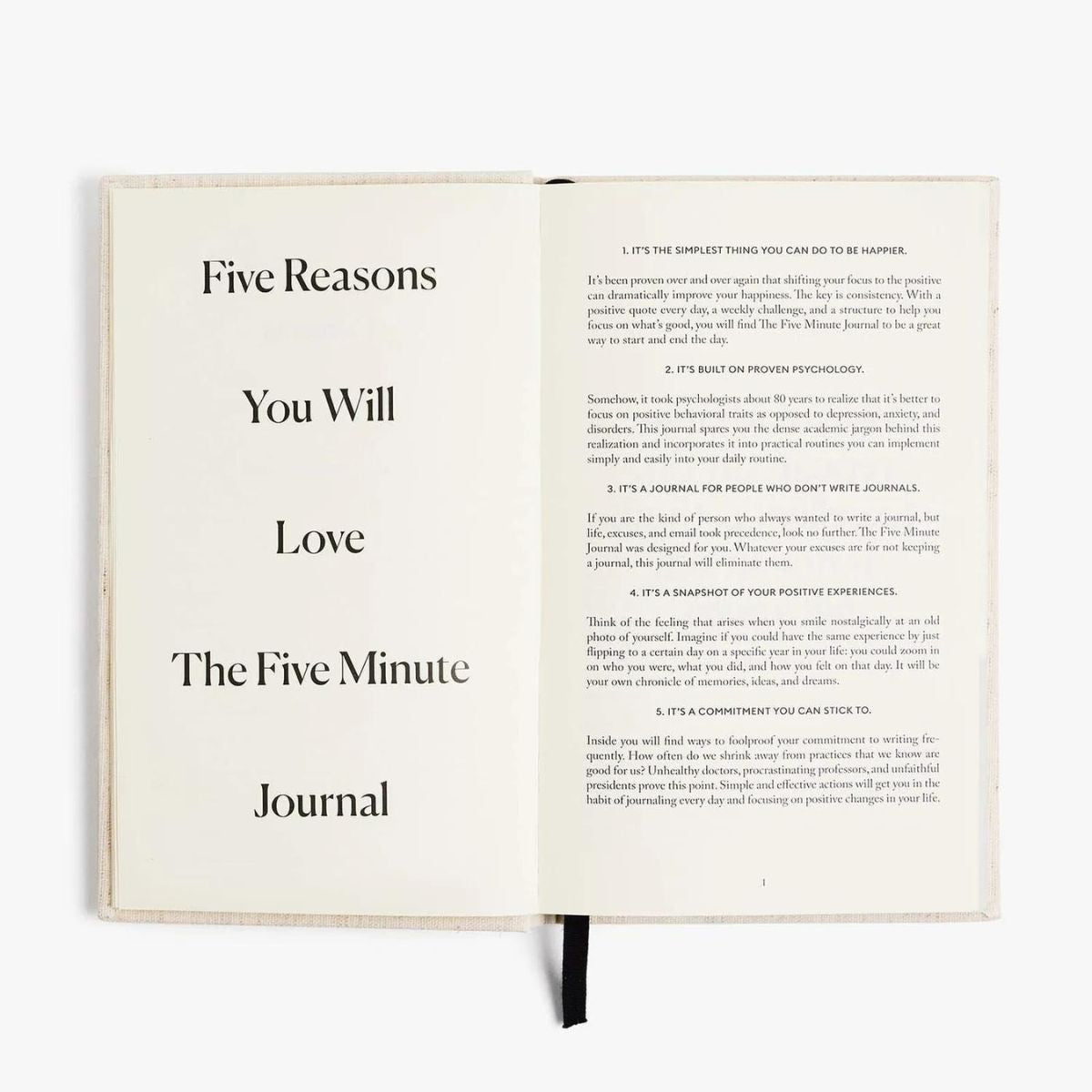 The Five Minute Journal