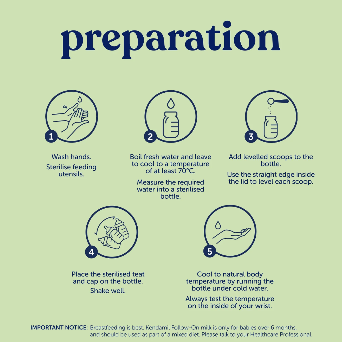 Organic Follow-On Milk - Stage 2 (800g x 6 cans)